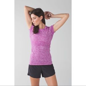 Swiftly Tech Crew in Ultra Violet / Lululemon